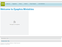 Tablet Screenshot of epaphra.org